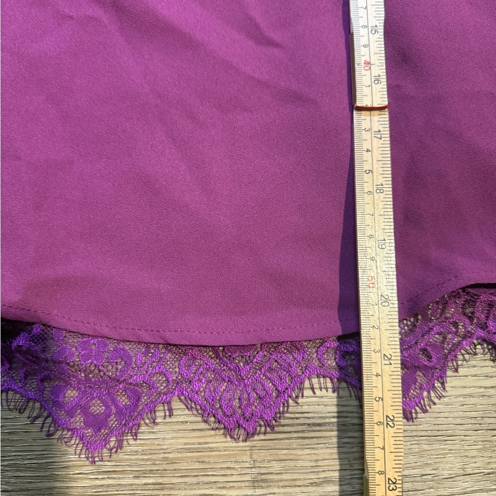 Harlowe & Graham Cropped Blouse - Picture 4 of 7